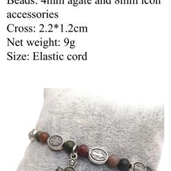 New Beautiful Cross Bracelet $6 Firm Hanford
