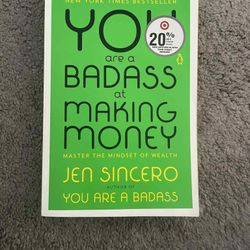 You Are A Badass At Making Money a financial self-help book by Jen Sincero