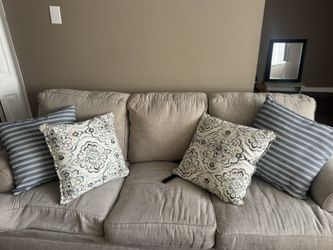 Gray Sofa Couch 
