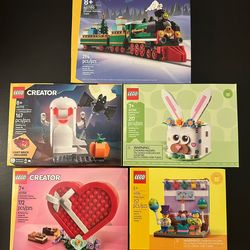 LEGO GWP 40700, 40772, 40764, 40759, 40584