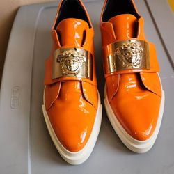 Versace Shoes Unisex ,orange Size 39