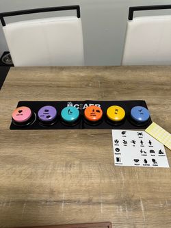Dog Communication Buttons Set (6 Pack)