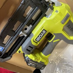 18v Ryobi 16gauge Finish Nailer