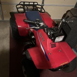 87 Honda fourtrax 125x