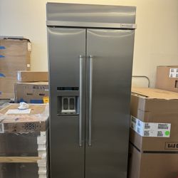 Kitchen aid 42 Inch Built In Fridge 