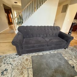 Sofa And Love Seat With End Tables 