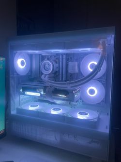 All white High End PC