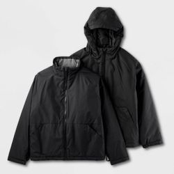 Kids' 3-In-1 Jacket - All In Motion, Size S, Water and Wind Resistant