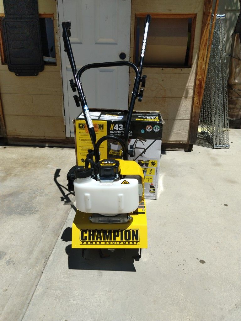 Champion 9.5" Garden Tiller 