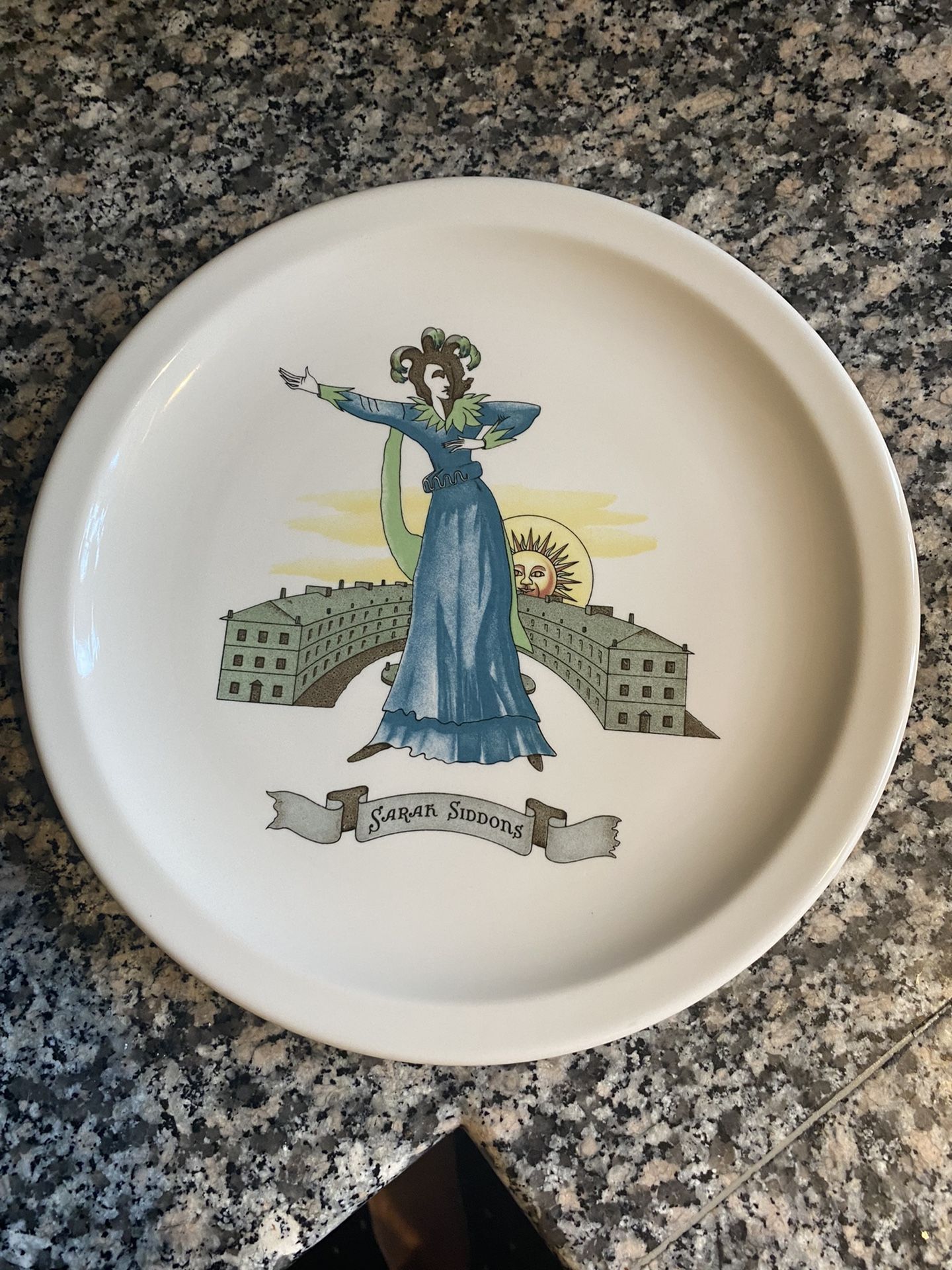 8 Vintage Sarah Siddons Dinner Plate From The Pump Room Chicago