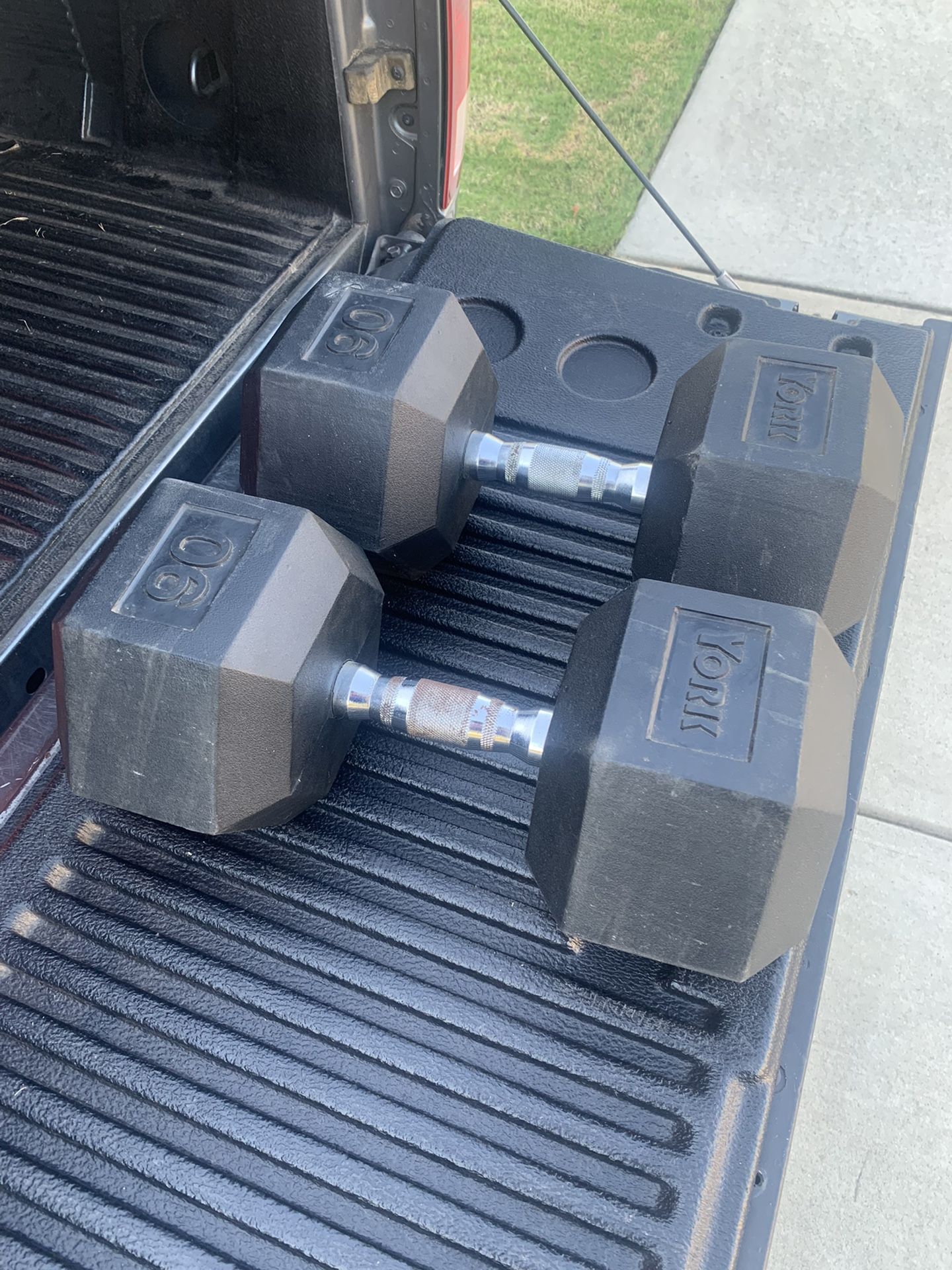 Hex Dumbbells 90lb Pair