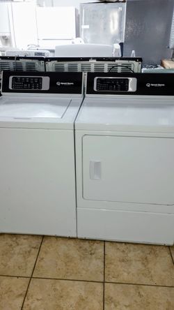 Speed queen washer and gas dryer