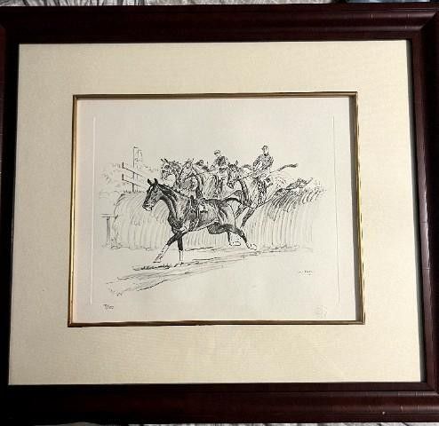 Clearing The Fence" 1944 by Paul Brown x Brooks Brothers