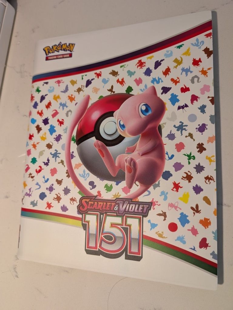MEW 151 POKEMON BINDER (only)