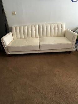 White couch