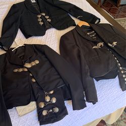 Traje Negro Y Blanco 