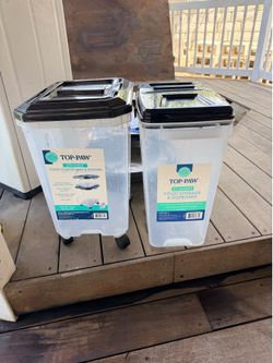 Dog Food Containers