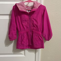 Size 3T Girls Jacket With Hood 