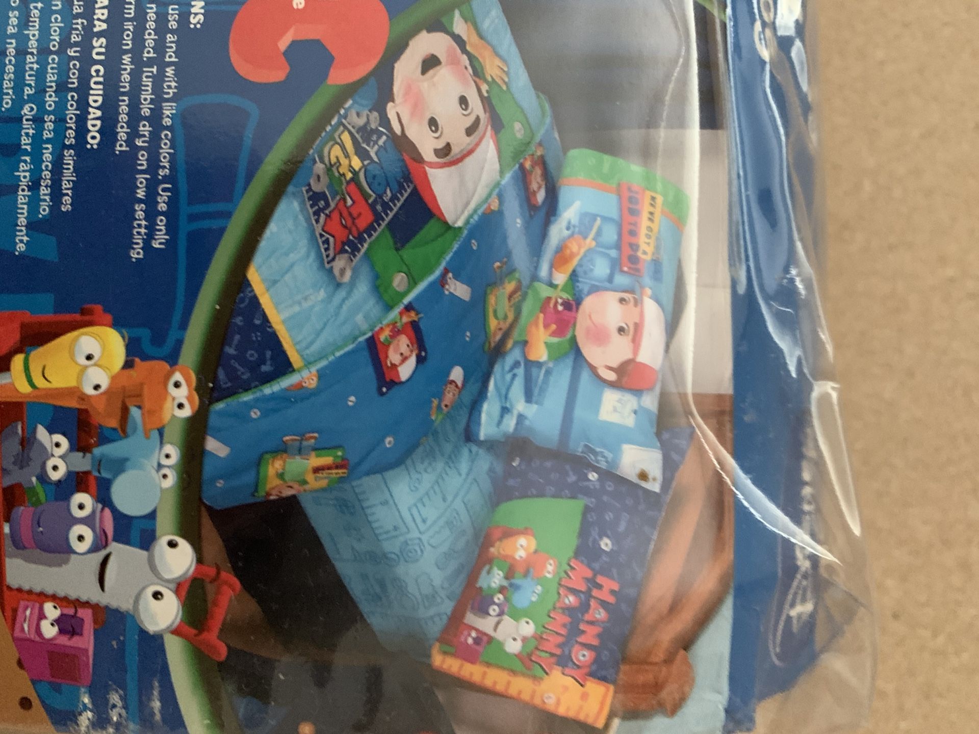 Handy Manny twin sheets bed set And Puzzle
