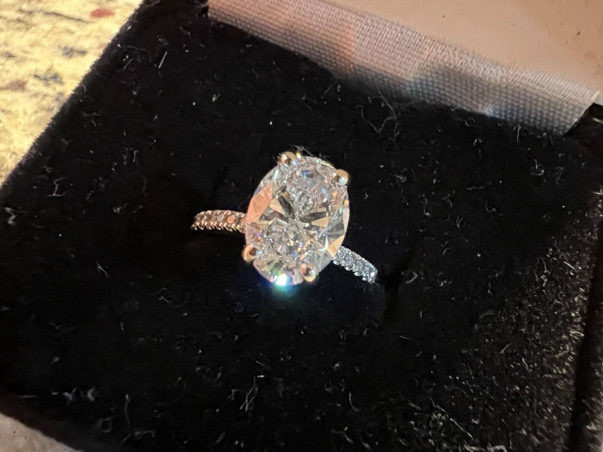  2.01ct Lab Grown Diamond Engagement Ring