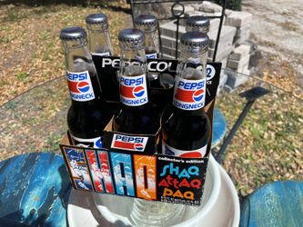 SHAQ PEPSI 12oz. long neck 93-94