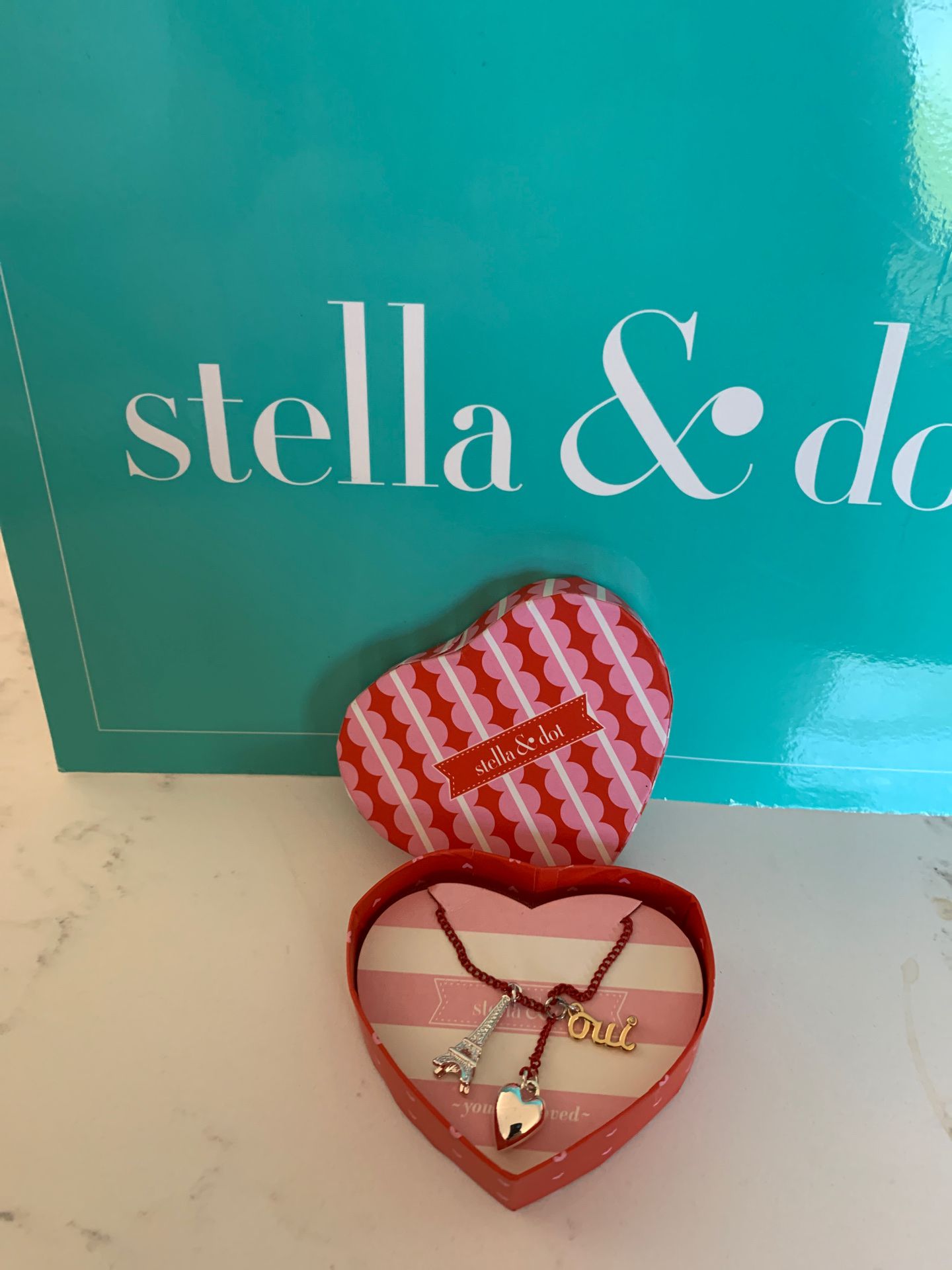 New Stella & Dot Girl’s French Necklace