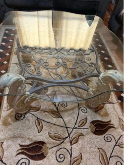 Table concrete