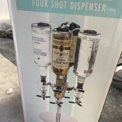 Bar Butler Four Shot Dispenser New In Open Box 