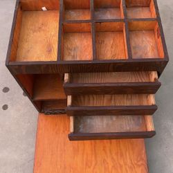 Long Range Wooden Tackle Box 