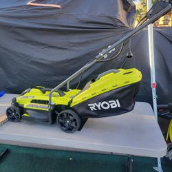 RYOBI 13" LAWN MOWER ELECTRIC  PERFET WORK CONDITIONS 