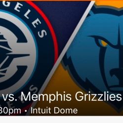 Clippers V Grizzlies 