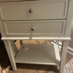 White Nightstand 