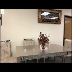 Dining Table Rose Gold 