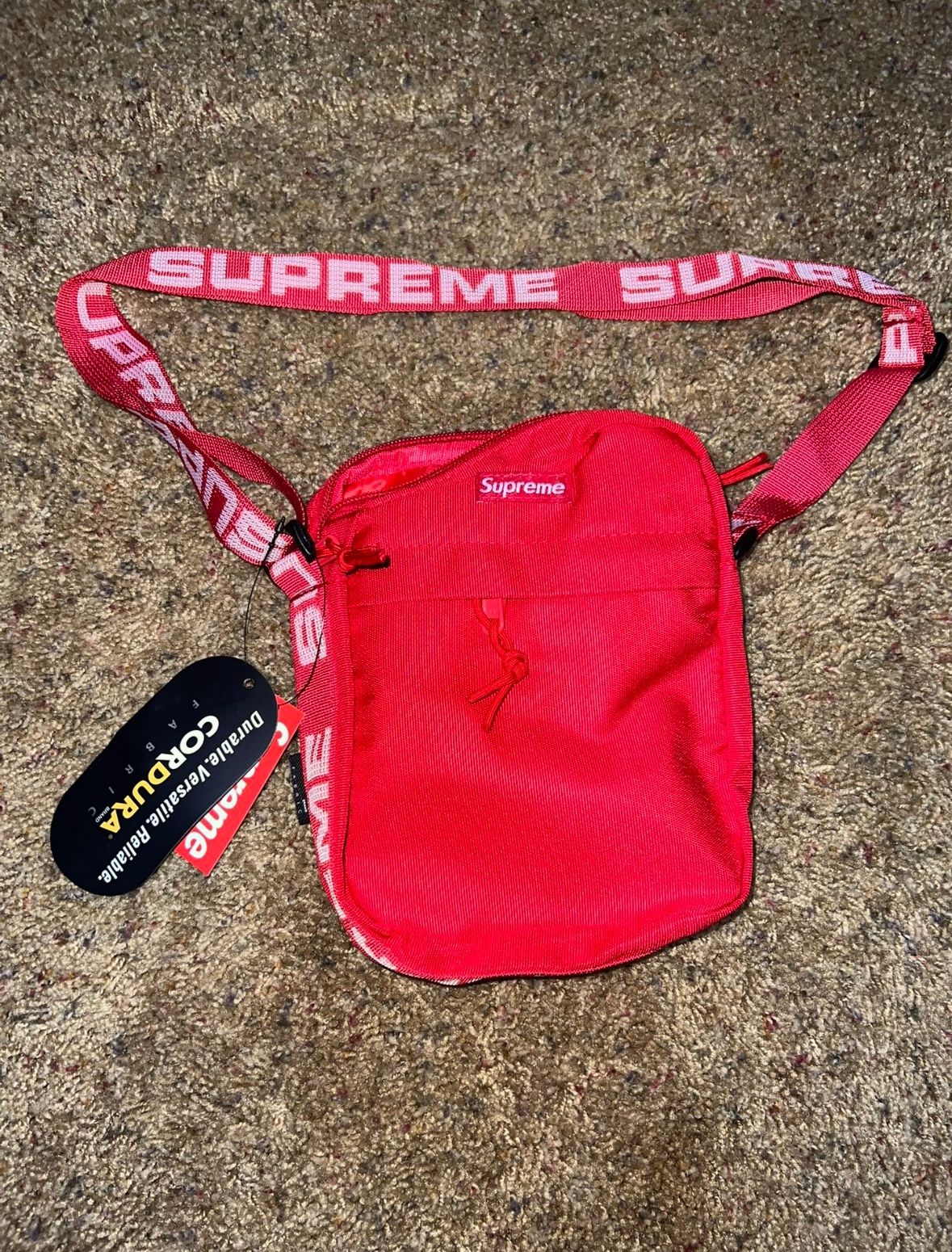 Red Supreme Bag SS18