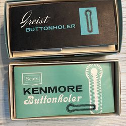 Vintage Buttonholers