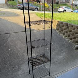 Tall Metro Rack Black