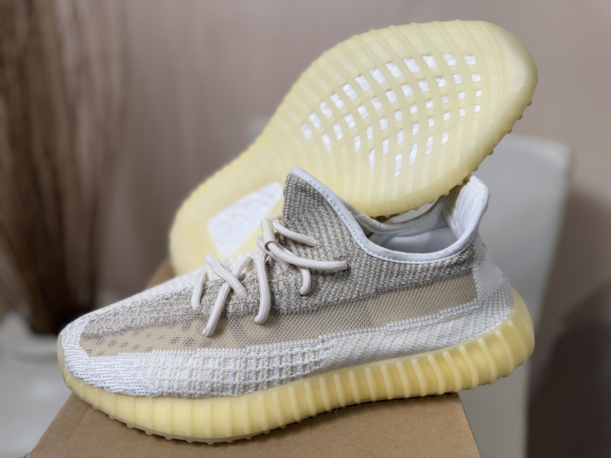 Adidas Yeezy Boost 350 v2 Natural size 10.5 brand new