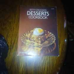1978 Betty Crocker Desserts Cookbook 