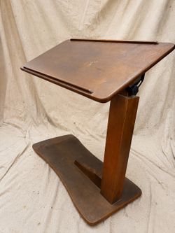 Vintage Adjustable Wood Drafting Table | Artist, Architect & Craft Desk