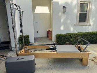 Balanced Body Pilates studio reformer with tower