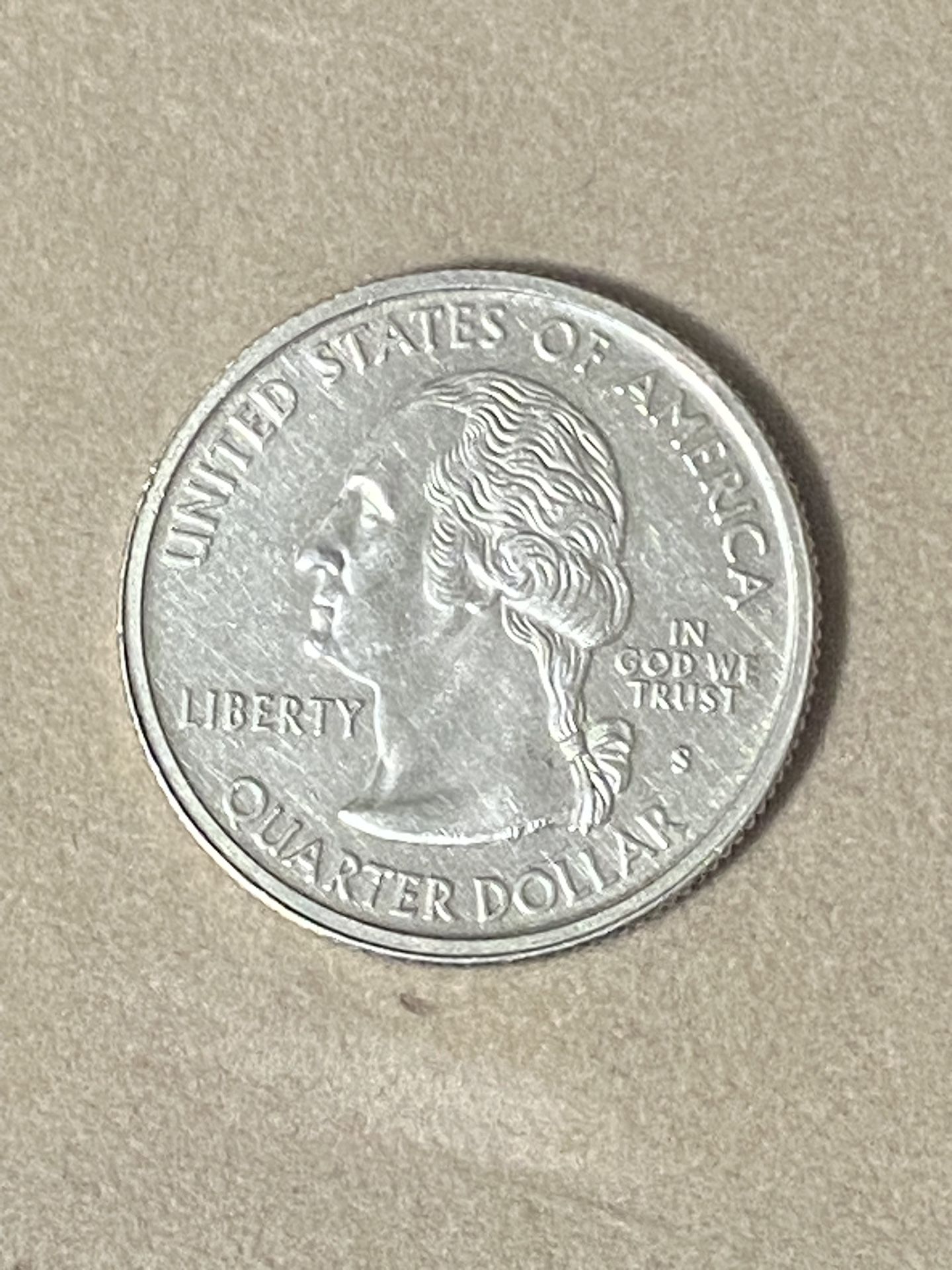 25-cents silver coin, 90% silver, I ask for 25, firm price.