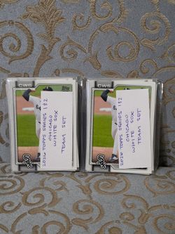 2026 Topps Chicago White Sox Team Set