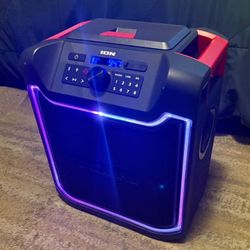 ION Pathfinder 280 – Wireless Bluetooth Speaker w/ Massive Bass, LED Lighting, & 100-Hour Battery