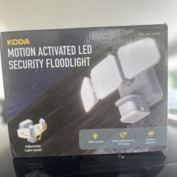 LED Motion Activated Flood Light