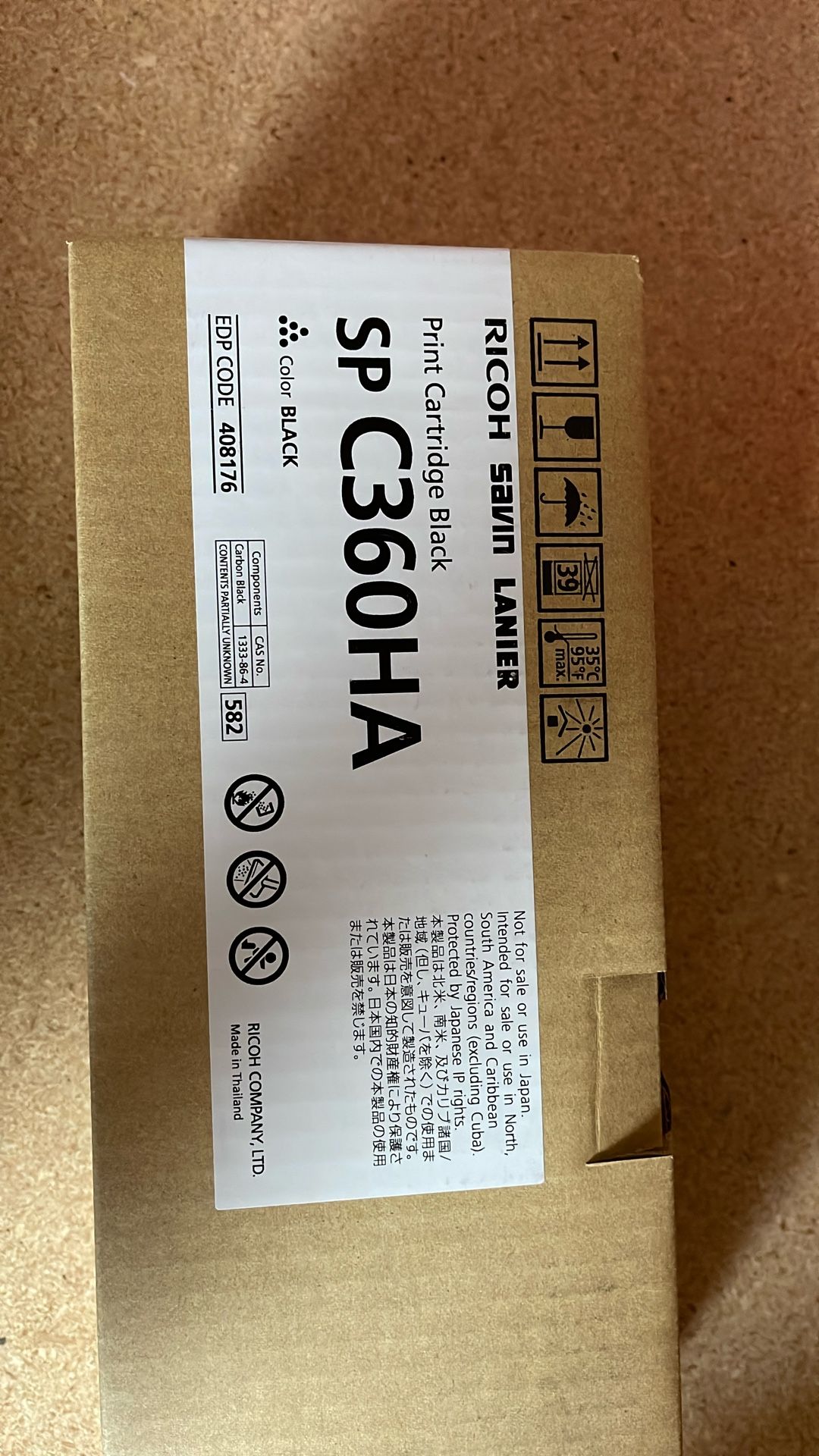 Ricoh Print Cartridge Black Sp 3060Ha