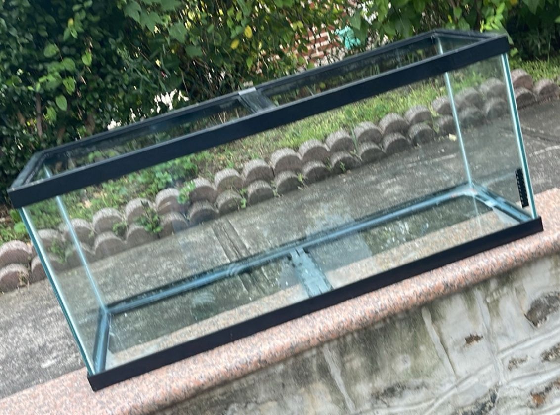 Title: 75-Gallon Fish Tank w/ Full Setup – Filters, Heaters, Décor – $250 OBO