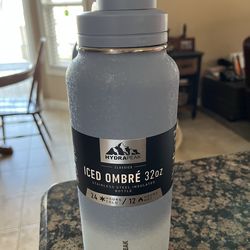 Hydrapeak Iced Ombré 32oz Bottle, NEW