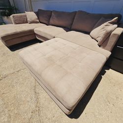 Sectional With Ottoman