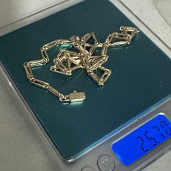 14kt Solid Gold Chain 21 Inch 25.7 Grams
