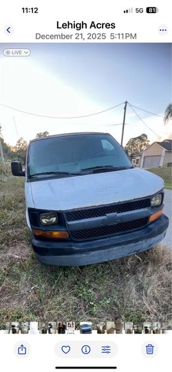 2005 Chevy cargo 2500